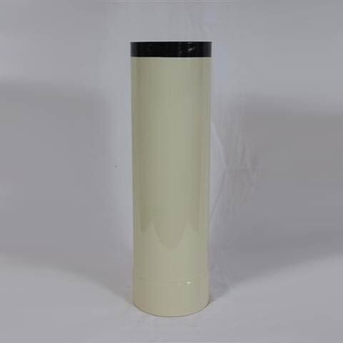 Anschlussstutzen 400 mm DN 100 mm, High-Quality-Line beige emailliert