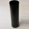 Fix-Rohr verstellbar 750 mm DN 130 mm, High-Quality-Line matt schwarz emailliert