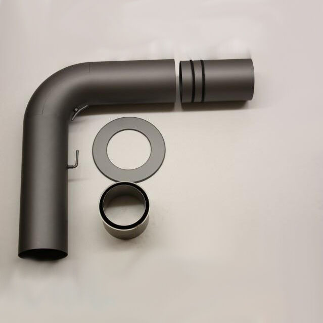 Ofenrohr Teleskop Set (Variante V) DN 150 mm, Senotherm gussgrau #288