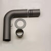 Ofenrohr Teleskop Set (Variante V) DN 150 mm, Senotherm gussgrau #288
