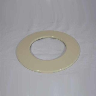 Wand-Rosette weit, High-Quality-Line beige emailliert
