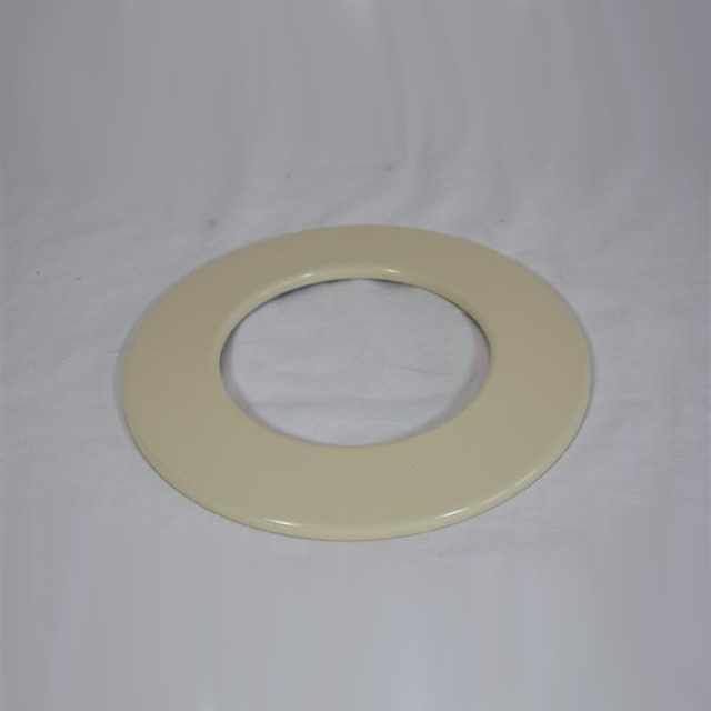 Wand-Rosette weit DN 100 mm, High-Quality-Line beige emailliert