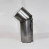 Rauchrohr-Bogen 90° DN 180 mm roh, eingezogen mit Reinigungsöffnung