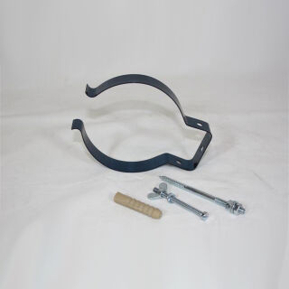 Ofenrohrhalter ca. 10 cm mit Gewindestift und Dübel