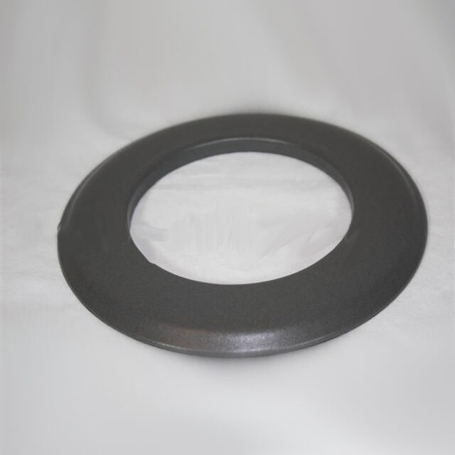 Wand-Rosette DN 80 mm, Senotherm gussgrau für Pelletofenrohre