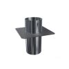 Edelstahlschornstein einwandig 0,6mm Premium Schachtabdeckung DH FU DN 140