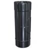 Edelstahlschornstein einwandig 0,6mm Premium Rohr mit Prüföffnung RP+REW DN 350