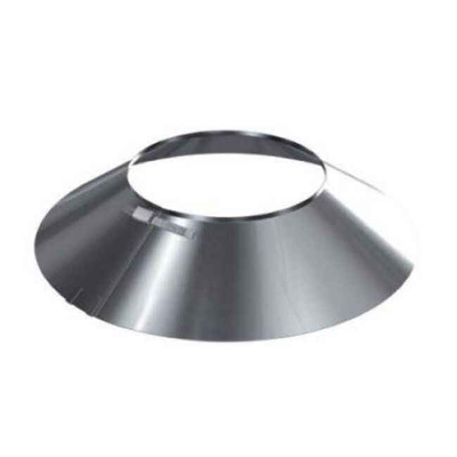 Edelstahlschornstein einwandig 0,6mm Premium Regenkragen RKP DN 100