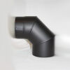 Ofenrohr Bogen 90° ohne Revisionsöffnung DN 130mm gussgrau #288