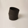 Rauchrohr Bogen 30° ohne Revisionsöffnung SENOTHERM lack DN 150mm gussgrau #288