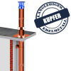 DINAK Kupferschornstein Wind und Regenhaube DW Ø 100