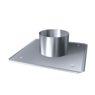 Luft Abgas System konzentrisch Schachtabdeckung mit Hinterlüftung