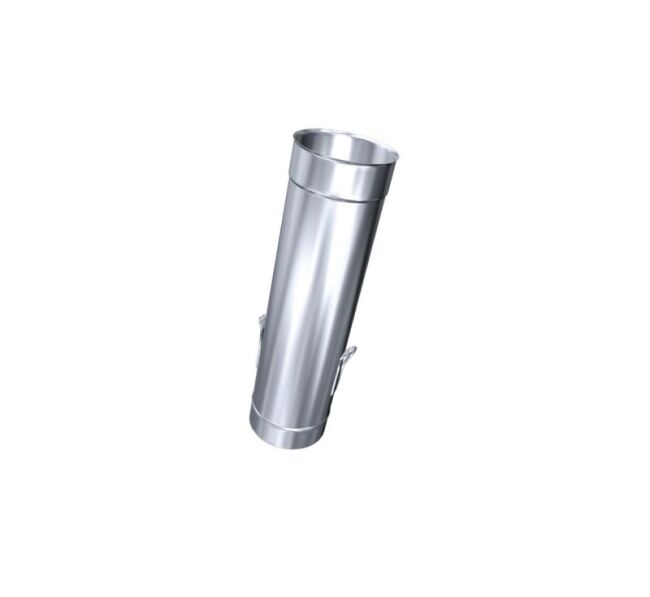 Schornsteinsanierungs Bausatz 0,6 mm - Edelstahlschornstein einwandig GBEW06 DN 113 6,5 m
