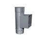 Schornsteinsanierungs Bausatz 0,8 mm - Edelstahlschornstein einwandig GBEW08 DN 113 8,5 m