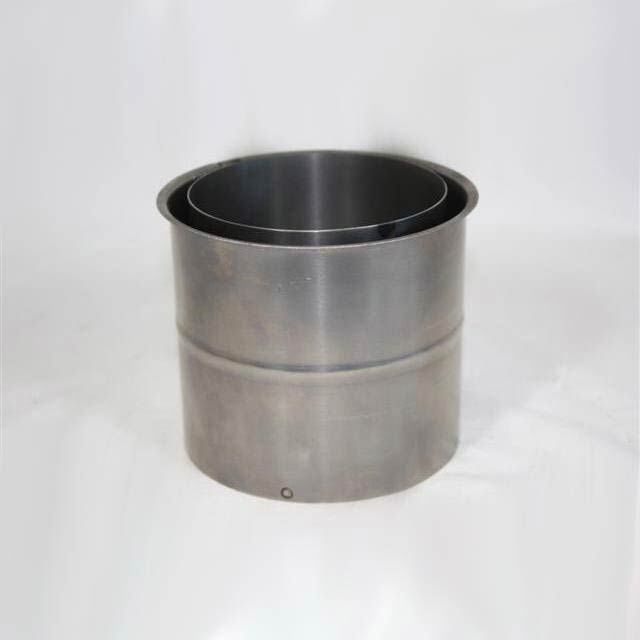Wandfutter doppelt für 2 mm-Rauchrohr DN 150 mm