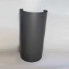 Doppelwandiger Strahlenschutz Halbschale 460 mm lang DN 150 mm, Senotherm gussgrau hell #820