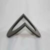 Außeneckrosette DN 150 mm, Senotherm schwarz #310