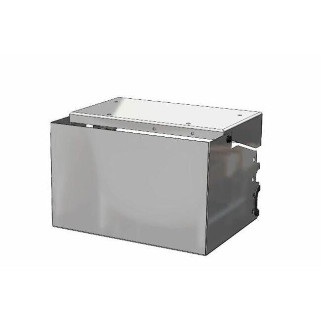 Spartherm Dru Abschirmkasten bei Plateaueinbau