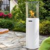 Spartherm Gaskamin Fuora R weiß
