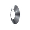 Edelstahlschornstein einwandig 0,5mm Wandblende IP DN 120