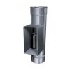 Edelstahlschornstein einwandig 0,5mm Prüföffnung mit Klappe KPR FU 120 x 180 DN 250