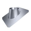 Edelstahlschornstein einwandig 0,5mm Dachdurchführung PDI 30° DN 225
