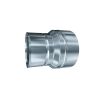 Edelstahlschornstein einwandig 0,5mm Reduzierung RD MKS DN 120