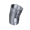 Edelstahlschornstein einwandig 0,5mm Bogen 15° SKS starr Dn 300