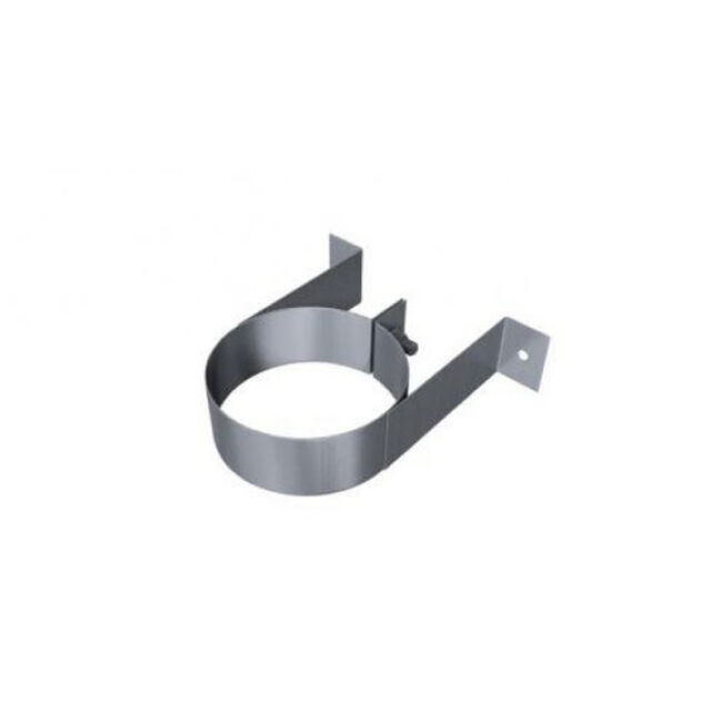 Edelstahlschornstein einwandig 0,5mm Wandhalter OBM DN 100