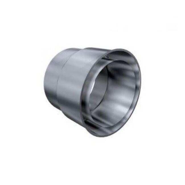 Edelstahlschornstein einwandig 0,5mm Wandfutter OS-2 L-100 DN 113