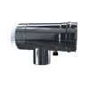 Luft Abgas System konzentrisch T-Stück 90° mit Revisionsöffnung und Kondensatableiter DN 80/125 Reduzierter Abzweig DN 60/100