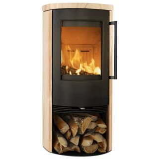 Kaminofen TermaTech TT21SA Sandstein, schwarz SOFORT lieferbar S01-622 ALT nur bei uns am Lager