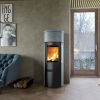Kaminofen TermaTech TT21RHS-HST schwarz inkl. Speichersteine