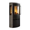 Kaminofen Termatech TT23 RGS mit Seitenglas und Speckstein