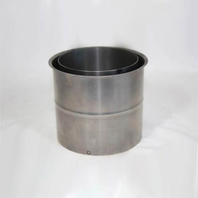 Wandfutter doppelt für 2 mm-Rauchrohr DN 120 mm