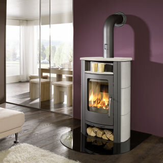 Kaminofen Koppe Caron Aqua, wasserführend Serpentinstein 8 kW 72130
