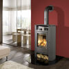 Kaminofen Koppe Caron Aqua, wasserführend Korpus gussgrau 10,5 kW