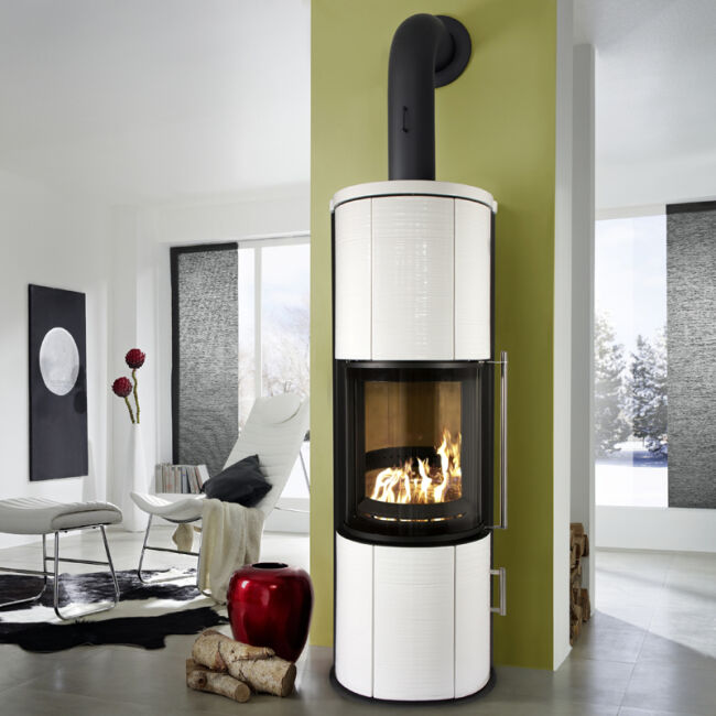Kaminofen Koppe Nexus Aqua, wasserführend Korpus gussgrau 11,0 kW