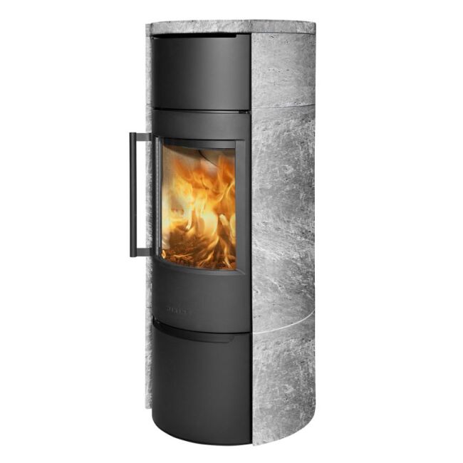 Wiking Ofen Luma 6 mit Natursteinverkleidung