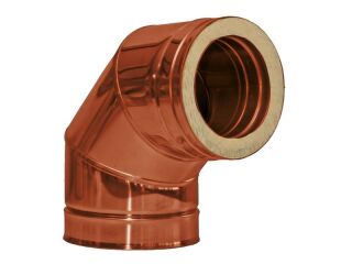 DINAK Kupferschornstein Winkel 90 Grad DW Ø180 