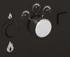 Bedienpanel für fire+ Abbrandsteuerung Light oder Standard