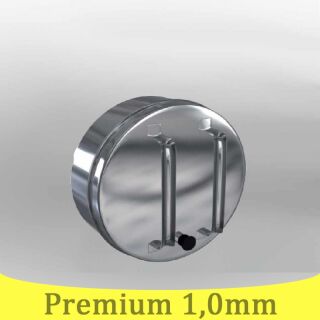Edelstahlschornstein 1,0mm Premium Verschlussdeckel