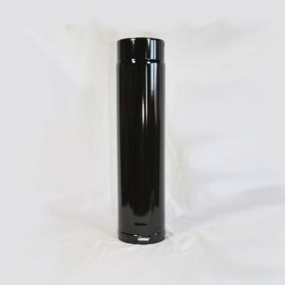 Fix-Rohr verstellbar 500 mm, High-Quality-Line schwarz glänzend emailliert