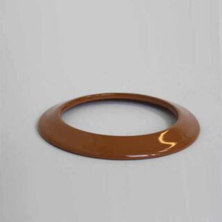 Wand-Rosette Standard-Line havanna emailliert