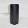 250 mm-Ofenrohr DN 120 mm, gebläut mit Drosselklappe