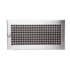 CB Warmluftgitter mit Designblende Edelstahl D3