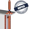 DINAK Kupferschornstein Wetterkragen DW 160