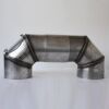 Doppelbogen roh DN 145 für 2 mm-Rauchrohr