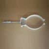 Halter für Ofenrohre DN 60-90 mm Standard-Line weiß emailliert