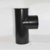 Kapselknie 330 mm DN 100 mm, High-Quality-Line matt schwarz emailliert